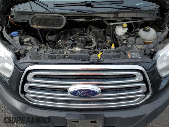 2019 Ford Transit Passenger XL with VIN 1FBAX2CG1KKA76486, listed as a Copart auction lot 52145045 with 143,240 mi miles and Clean Title. Bid and sale history available at carsss.com. Image 12.