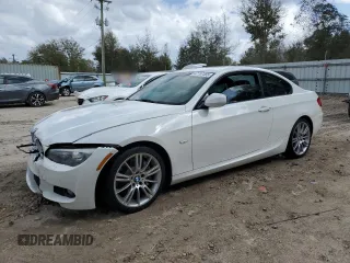 2013 BMW 3 Series 335i with VIN WBAKG7C59DJ438128, listed as a Copart auction lot 47797465 with 132,466 mi miles and Salvage Title. Bid and sale history available at carsss.com. Image 1.