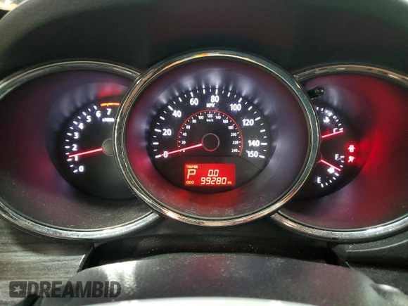 2013 Kia Sorento LX with VIN 5XYKTDA69DG397718, listed as a Copart auction lot 47361555 with 99,280 mi miles and Salvage Title. Bid and sale history available at carsss.com. Image 9.