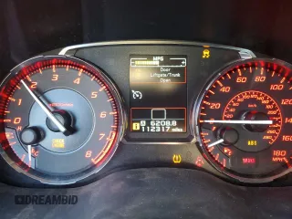 2016 Subaru WRX with VIN JF1VA1B6XG9829700, listed as a Copart auction lot 86578854 with 112,317 mi miles and Salvage Title. Bid and sale history available at carsss.com. Image 9.
