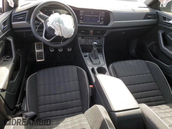 2024 Volkswagen Jetta Sport with VIN 3VWAM7BU6RM074340, listed as a Copart auction lot 45188935 with 21,061 mi miles and Salvage title. Bid and sale history available at DreamBid. Image 8.