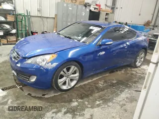 2010 Hyundai Genesis Coupe Grand Touring z VIN KMHHU6KH8AU021407, wystawiony jako Copart lot #45724875 z przebiegiem 126 547 mil mil oraz Szkoda całkowita • Salvage title. Historia ofert i sprzedaży dostępna na DreamBid. Obrazek 1.
