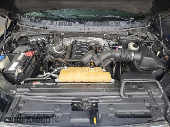2015 Ford F-150 XLT with VIN 1FTFX1EF9FKD86097, listed as a Copart auction lot 55771465 with 152,026 mi miles and Salvage title. Bid and sale history available at DreamBid. Image 11.