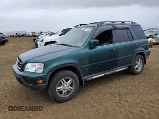 2001 Honda CR-V SE with VIN JHLRD18721C047357, listed as a Copart auction lot 50937535 with 160,006 mi miles and Salvage Title. Bid and sale history available at carsss.com. Image 1.