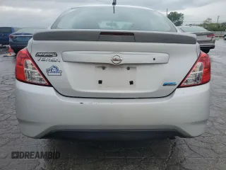 2015 Nissan Versa SV with VIN 3N1CN7AP5FL807681, listed as a Copart auction lot 53857695 with 124,508 mi miles and Salvage Title. Bid and sale history available at carsss.com. Image 6.