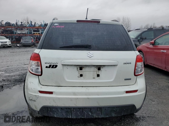 2009 Suzuki SX4 Man AWD with VIN JS2YB413896205143, listed as a Copart auction lot 48489255 with 127,403 mi miles and Salvage Title. Bid and sale history available at carsss.com. Image 6.