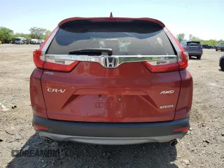 2018 Honda CR-V Touring with VIN 2HKRW2H97JH624757, listed as a Copart auction lot 54991355 with 24,278 mi miles and Salvage title. Bid and sale history available at DreamBid. Image 6.