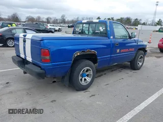 1996 Dodge 1500 with VIN 1B7HC16Z9TS715521, listed as a IAAI auction lot 41842722 with Not Provided miles. Bid and sale history available at carsss.com. Image 4.