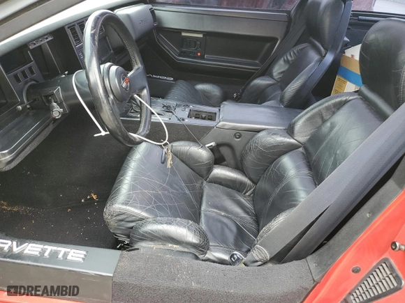 1989 Chevrolet Corvette with VIN 1G1YY2181K5117046, listed as a Copart auction lot 52690925 with 645,648 mi miles and Clean Title. Bid and sale history available at carsss.com. Image 7.