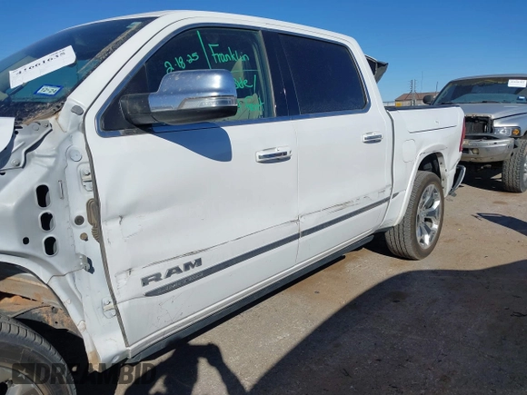 2020 Ram 1500 Limited with VIN 1C6SRFHT7LN258515, listed as a IAAI auction lot 41661635 with 125,699 mi miles and . Bid and sale history available at DreamBid. Image 19.