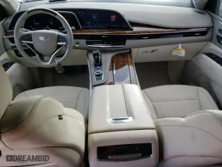 2023 Cadillac Escalade 4WD Sport Platinum with VIN 1GYS4GKL0PR181999, listed as a Copart auction lot 87362354 with 7,193 mi miles and Salvage Title. Bid and sale history available at carsss.com. Image 8.