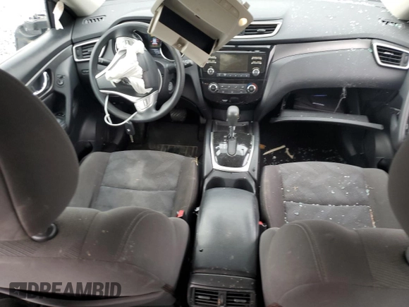 2016 Nissan Rogue S with VIN KNMAT2MT1GP650422, listed as a Copart auction lot 43955975 with 186,620 mi miles and Salvage Title. Bid and sale history available at DreamBid. Image 8.