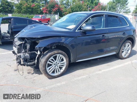 2018 Audi Q5 Premium Plus with VIN WA1BNAFY7J2210253, listed as a IAAI auction lot 42742467 with 103,843 mi miles and . Bid and sale history available at DreamBid. Image 17.