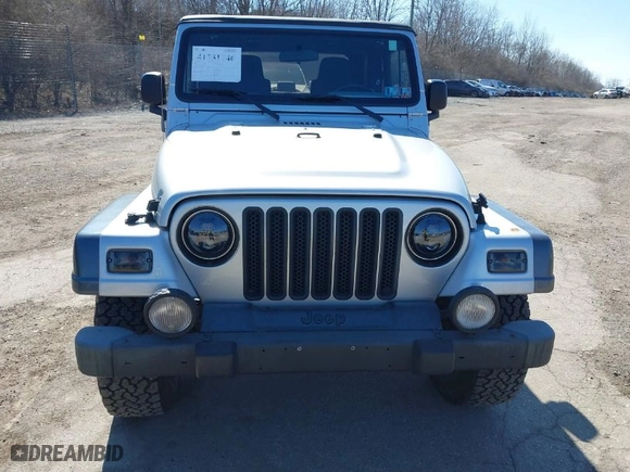 2004 Jeep Wrangler X with VIN 1J4FA39S94P727125, listed as a IAAI auction lot 41731746 with 110,194 mi miles. Bid and sale history available at carsss.com. Image 6.