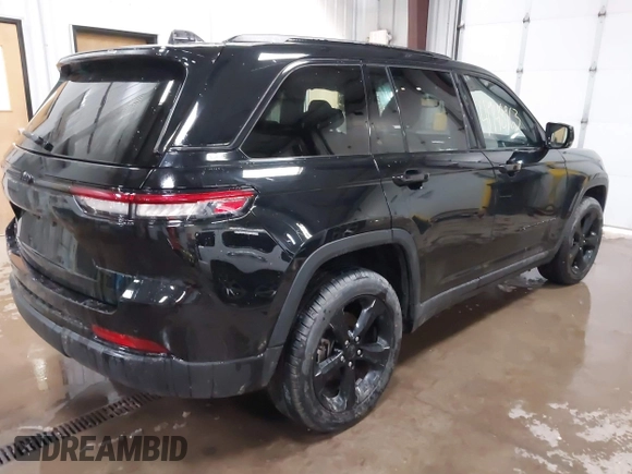 2023 Jeep Grand Cherokee Laredo with VIN 1C4RJHAG2PC640895, listed as a IAAI auction lot 41948963 with 45,500 mi miles and . Bid and sale history available at DreamBid. Image 4.