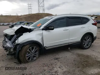 2020 Honda CR-V Touring z VIN 7FARW2H96LE000955, wystawiony jako Copart lot #51335415 z przebiegiem 37 322 mil mil oraz Szkoda całkowita • Salvage title. Historia ofert i sprzedaży dostępna na DreamBid. Obrazek 1.