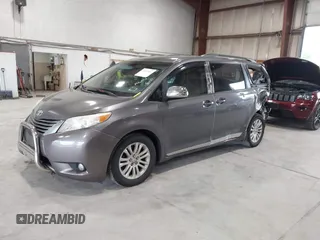 2011 Toyota Sienna XLE AAS with VIN 5TDYK3DC0BS063232, listed as a IAAI auction lot 42433187 with 198,252 mi miles and . Bid and sale history available at DreamBid. Image 2.