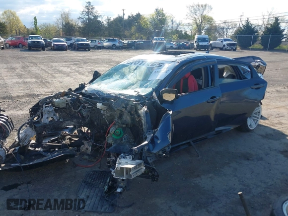 2017 Honda Civic Sedan EX with VIN 2HGFC2F72HH545093, listed as a IAAI auction lot 42051229 with 1 mi miles. Bid and sale history available at carsss.com. Image 16.