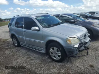 2005 Mercedes-Benz M-Class 3.7L with VIN 4JGAB57E65A519886, listed as a Copart auction lot 80159484 with 178,673 mi miles and Non Repairable. Bid and sale history available at carsss.com. Image 4.