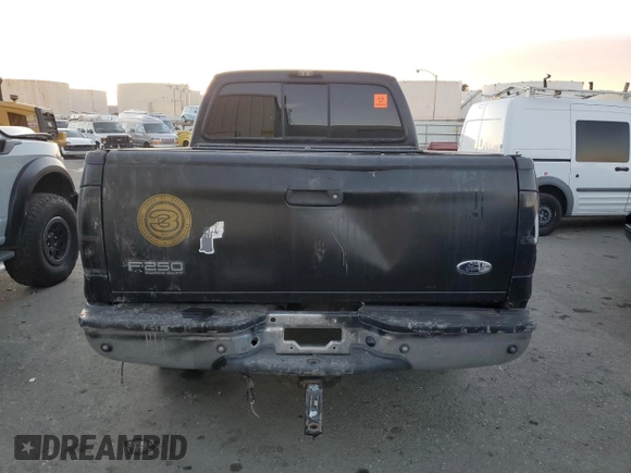 2003 Ford Super Duty F-250 XL with VIN 1FTNW20F03EA23645, listed as a Copart auction lot 82768964 with 0 mi miles and Salvage Title. Bid and sale history available at carsss.com. Image 6.