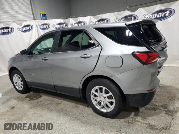 2023 Chevrolet Equinox LT with VIN 3GNAXUEG0PS199980, listed as a Copart auction lot 54327805 with 92,156 mi miles and Clean Title. Bid and sale history available at DreamBid. Image 2.