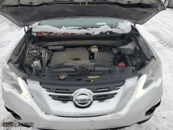 2018 Nissan Pathfinder SV with VIN 5N1DR2MM5JC642869, listed as a Copart auction lot 43868475 with NaN miles and Salvage Title. Bid and sale history available at carsss.com. Image 12.