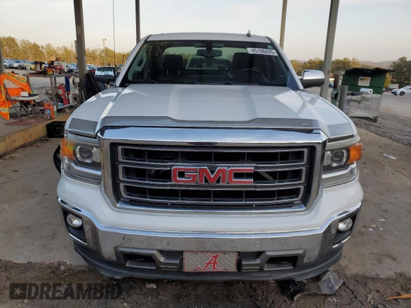 2014 GMC Sierra 1500 SLT with VIN 1GTV2VEC1EZ397298, listed as a Copart auction lot 45166045 with 150,456 mi miles and Salvage Title. Bid and sale history available at carsss.com. Image 5.