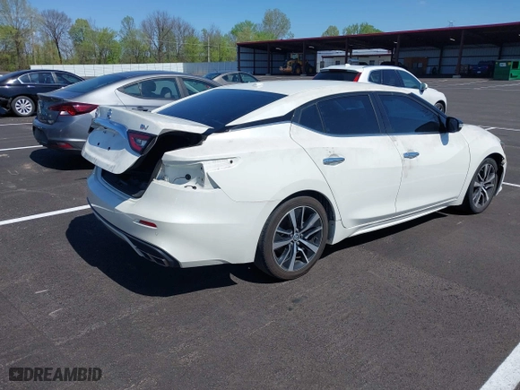 2022 Nissan Maxima SV with VIN 1N4AA6CV5NC504051, listed as a IAAI auction lot 41989992 with 74,862 mi miles. Bid and sale history available at carsss.com. Image 4.