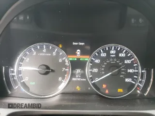 2016 Acura RLX Hybrid Advance with VIN JH4KC2F90GC000329, listed as a Copart auction lot 44647055 with 80,742 mi miles and Salvage Title. Bid and sale history available at carsss.com. Image 9.