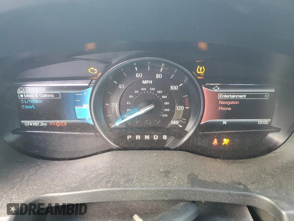 2019 Ford Explorer XLT с VIN 1FM5K8DH0KGA65287, выставлен на аукционе Copart как лот 83336734 с пробегом 119 362 миль миль и Списание • Salvage title. История ставок и продаж доступна на DreamBid. Изображение 9.