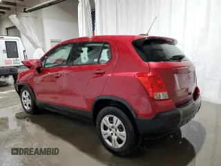 2015 Chevrolet Trax LS with VIN KL7CJKSB0FB161592, listed as a Copart auction lot 51082145 with 174,712 mi miles and Salvage Title. Bid and sale history available at carsss.com. Image 2.