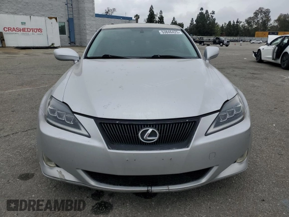 2006 Lexus IS 350 z VIN JTHBE262565002061, wystawiony jako Copart lot #53846425 z przebiegiem Nie podano mil oraz Szkoda całkowita • Salvage title. Historia ofert i sprzedaży dostępna na DreamBid. Obrazek 5.