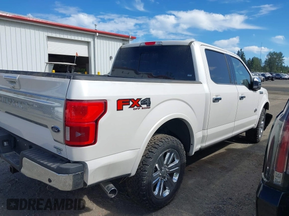 2018 Ford F-150 XL z VIN 1FTEW1EG4JFB76192, wystawiony jako IAAI lot #41678419 z przebiegiem 50 656 mil mil oraz . Historia ofert i sprzedaży dostępna na DreamBid. Obrazek 4.