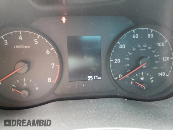 2020 Hyundai Accent SE with VIN 3KPC24A6XLE098919, listed as a Copart auction lot 47645223 with 9,517 mi miles. Bid and sale history available at carsss.com. Image 9.