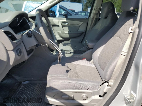 2014 Chevrolet Traverse LS z VIN 1GNKVFKD2EJ202683, wystawiony jako Copart lot #54389105 z przebiegiem 135 587 mil mil oraz Szkoda całkowita • Salvage title. Historia ofert i sprzedaży dostępna na DreamBid. Obrazek 7.