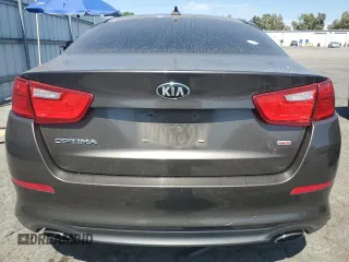 2014 Kia Optima LX with VIN 5XXGM4A73EG287880, listed as a Copart auction lot 61608025 with 130,624 mi miles and Salvage title. Bid and sale history available at DreamBid. Image 6.