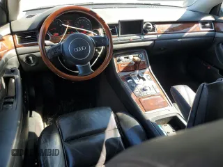 2005 Audi A8 with VIN WAUML44E45N012262, listed as a Copart auction lot 59984715 with 289,154 mi miles and Salvage title. Bid and sale history available at DreamBid. Image 8.