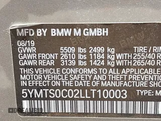 2020 BMW X3 M Competition with VIN 5YMTS0C02LLT10003, listed as a IAAI auction lot 42291298 with 70,155 mi miles and . Bid and sale history available at DreamBid. Image 9.