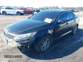 2012 Kia Optima EX with VIN 5XXGN4A74CG030527, listed as a IAAI auction lot 41631633 with 160,923 mi miles. Bid and sale history available at carsss.com. Image 2.