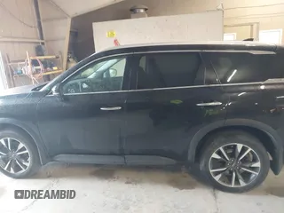 2023 Infiniti QX60 Luxe with VIN 5N1DL1FR9PC353992, listed as a IAAI auction lot 41545383 with 34,835 mi miles and . Bid and sale history available at DreamBid. Image 14.