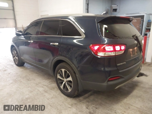2018 Kia Sorento EX with VIN 5XYPHDA59JG429514, listed as a IAAI auction lot 41490342 with 83,799 mi miles and . Bid and sale history available at carsss.com. Image 3.