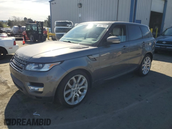 2014 Land Rover Range Rover Sport HSE with VIN SALWR2WF3EA359876, listed as a Copart auction lot 46477525 with 116,921 mi miles and Salvage Title. Bid and sale history available at carsss.com. Image 1.