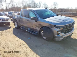 2023 Chevrolet Silverado 1500 Custom with VIN 1GCPDBEK8PZ289983, listed as a IAAI auction lot 41457244 with 26,980 mi miles and . Bid and sale history available at DreamBid. Image 1.