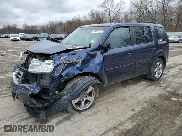 2015 Honda Pilot EX-L z VIN 5FNYF4H73FB018805, wystawiony jako Copart lot #48976325 z przebiegiem 148 366 mil mil oraz Szkoda całkowita • Salvage title. Historia ofert i sprzedaży dostępna na DreamBid. Obrazek 1.