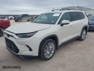 2024 Toyota Grand Highlander XLE with VIN 5TDAAAB50RS042470, listed as a IAAI auction lot 41406567 with 6,871 mi miles. Bid and sale history available at carsss.com. Image 17.