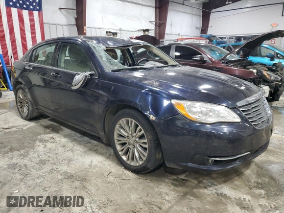 2012 Chrysler 200 Limited with VIN 1C3CCBCB6CN306239, listed as a Copart auction lot 44893155 with 155,683 mi miles and Salvage Title. Bid and sale history available at carsss.com. Image 4.