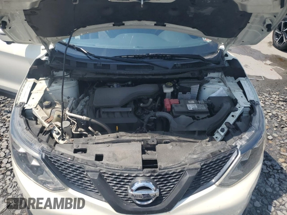 2017 Nissan Rogue SV with VIN JN1BJ1CR6HW106776, listed as a Copart auction lot 59682825 with 106,195 mi miles and Salvage title. Bid and sale history available at DreamBid. Image 12.