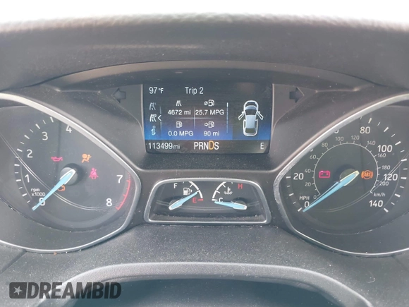 2018 Ford Focus Titanium with VIN 1FADP3J20JL281141, listed as a IAAI auction lot 42437424 with 113,499 mi miles and . Bid and sale history available at DreamBid. Image 7.