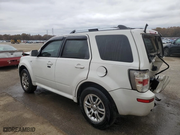 2009 Mercury Mariner Premier with VIN 4M2CU87G79KJ03236, listed as a Copart auction lot 84059324 with 130,335 mi miles and Salvage Title. Bid and sale history available at carsss.com. Image 2.