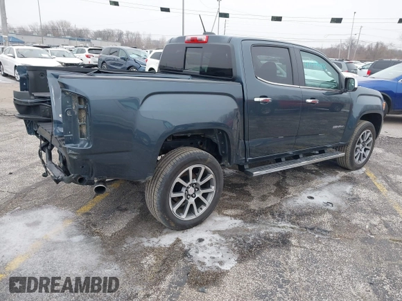 2019 GMC Canyon 4WD Denali with VIN 1GTG6EENXK1321734, listed as a IAAI auction lot 41491402 with 60,026 mi miles. Bid and sale history available at carsss.com. Image 4.